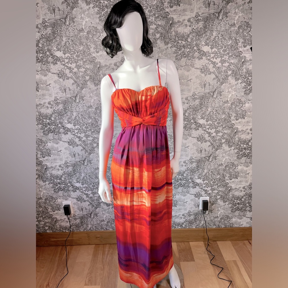Vintage Empire Waist Maxi Dress
